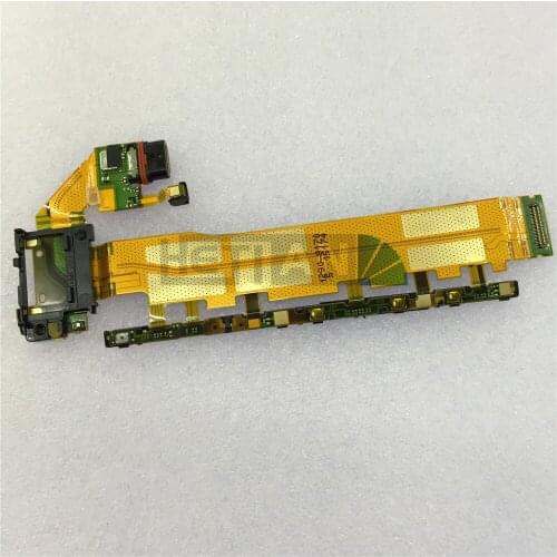 1PCS For Sony Xperia Z4 3G Version Power Volume Button USB Charging Port Microphone Flex Cable for Xperia Z3+3G Version