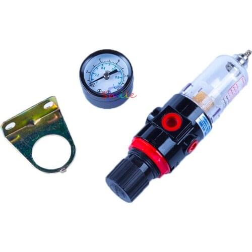 Pneumatic Filter Regulator Air Treatment Unit Pressure Switches Gauge AFR2000