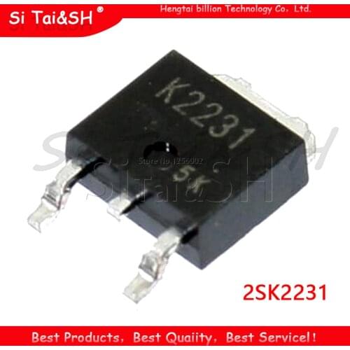 10PCS 2SK2231 K2231 MOSFET N-CH 60V 5A TO-252