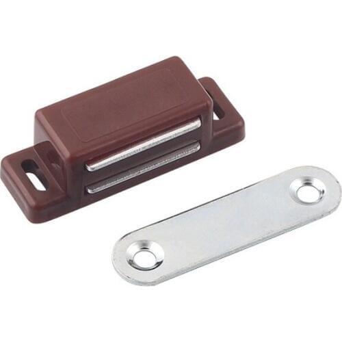 10pcs/lot Cabinet Hardware Magnetic Door Catches Kitchen Cupboard Wardrobe Cabinet Latch Catch