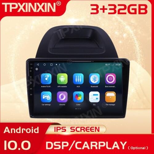 2 Din Carplay Android Radio Receiver Multimedia Stereo For Ford Ecosport 2018 2019 2020 GPS Navigation BT IPS Recorder Head Unit