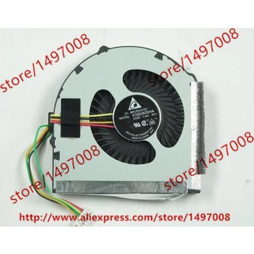 Delta Electronics KSB0405HA BE1L DC 5V 0.30A 4-wire Server Laptop Cooling Fan