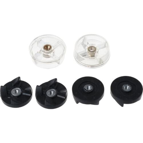 6pcs Replacement 2 Plastic Gear Base 4 Rubber Gear For Magic Bullet Spare Parts Retailsale
