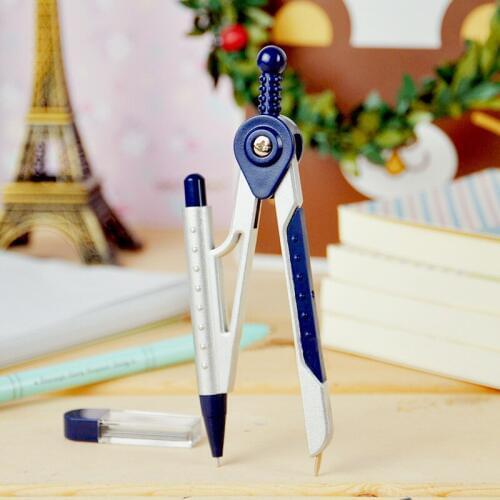 8616 student drawing compass design office student compass with automatic pencil set of drafting rules drafting tools stationery