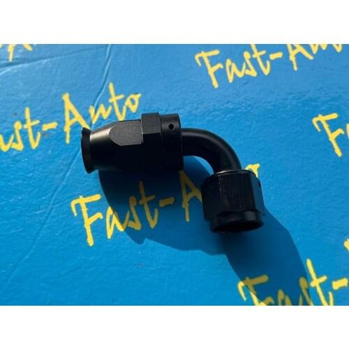 AN 8 AN8 8an tpfe PTFE 90 degree 90degree Swivel Hose line End fitting