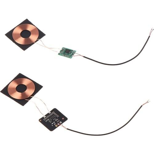 2Size Qi Wireless Charging Coil Receiver Module Circuit Board Wireless Charging Coil for Phone SmartPhone