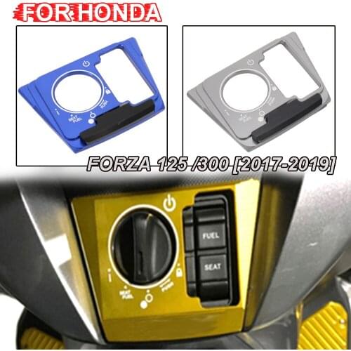 For Honda Forza 125 Forza 300 Forza300 Forza125 key lock seat lock cover decorative cover Motorcycle 2017 2018 2019