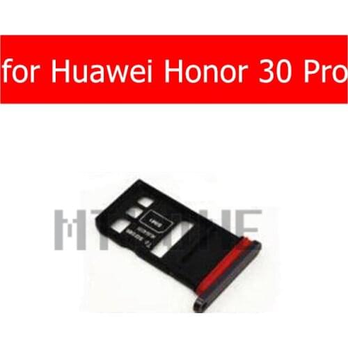 For Huawei Honor 30 Pro Card Tray Holder Micro SIM Nano SIM SD Card Card Slot Adapter Holder Repair Spare Parts