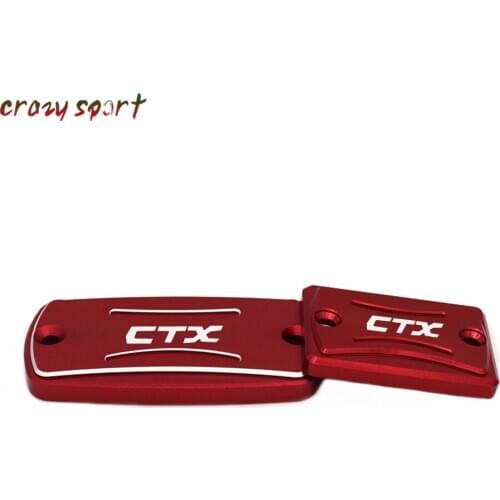 For HONDA CTX700 D/N/DCT 2014-2016 CTX700D CTX700N Front Rear Brake Cylinder Fluid Reservoir Cover Cap Motorcycle Accessories
