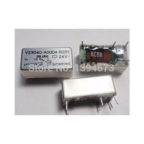HOT NEW V23040-A0004-B201-24V V23040-A0004-B201 24V V23040-A0004 V23040 A0004-B201 V23040 A0004 B201 DC24V 24VDC DIP6