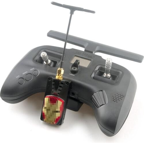 HappyModel ExpressLRS ELRS ES24TX Slim 2.4G Nano TX Module with CNC Shell Cooling Fan for TBS Tango 2 Pro FRSKY X-Lite X9 Lite