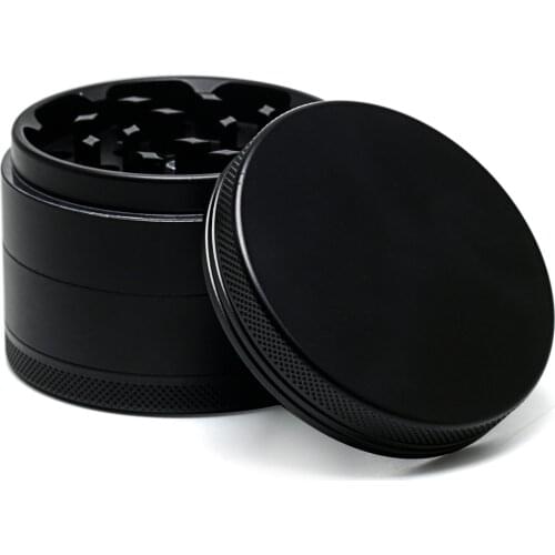 Creativity 63mm Dry Herb Herbal Weed Tobacco Hemp Pepper Pot Spice Mill Grinder Ceramic non-stick coating Crusher Machine