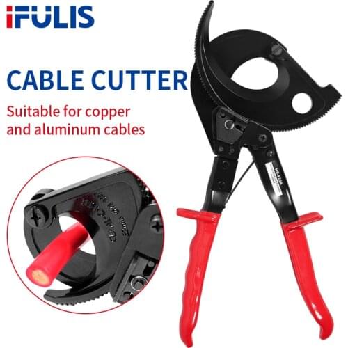 HS-520A 400mm2 RATCHET CABLE CUTTER TOOLS Max Ratcheting Ratchet Cable Cutter Germany Design Wire Cutter Plier