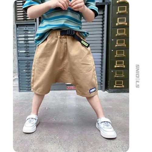2021 Summer Kids Shorts Boy Baby Korean Style Loose Short Pants Casual Cotton Soft Fashion Shorts for Boy Children Summer Pants