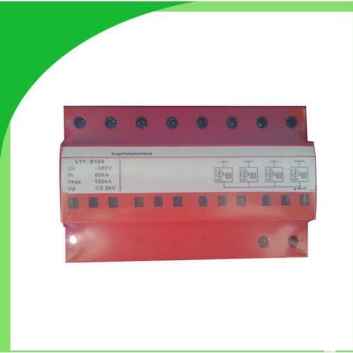 Ly9-60 385V 60ka 4pole Fuse Type Power Surge Protector Antenna Lightning Protection
