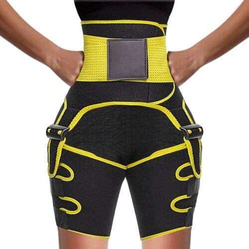 Neoprene Sweat Slim Thigh Trimmer Waist Trainer Leg Shapers Slender Slimming Belt Shapewear Muscles Band Weight Loss Body Shaper