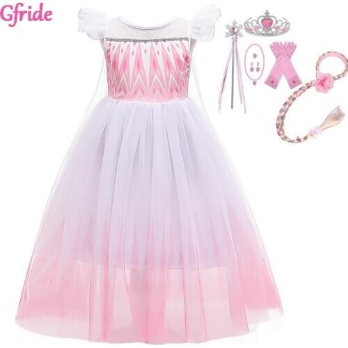Girls Sleeping Beauty Girl Dress Kids Cosplay Dress Up Halloween Cinderella Costumes Kids Fancy Party Dresses