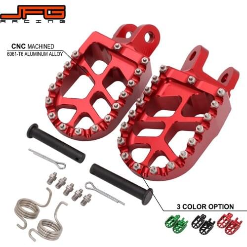 Motorcycle CNC Foot Pegs Rest Footpegs Footrest For HONDA CR80R CR85R CRM250 XR250R XR400R XR600R XR650L XR650R CRF230L CRF1000L