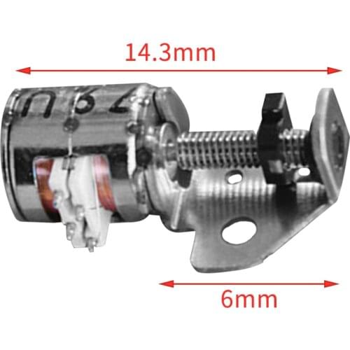 10PCS Hot Selling Stepper Motor 6mm Miniature Slide Screw Stepper Motor 2 Phase 4 Wire Stepper Motor Micro Stepping Motor