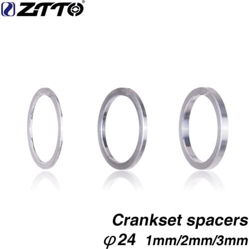 Bicycle Bottom Brackets spacers 24x1mm 2mm 3mm spacer for Road Mountain bike aluminum alloy anti-corrosion anti-rust