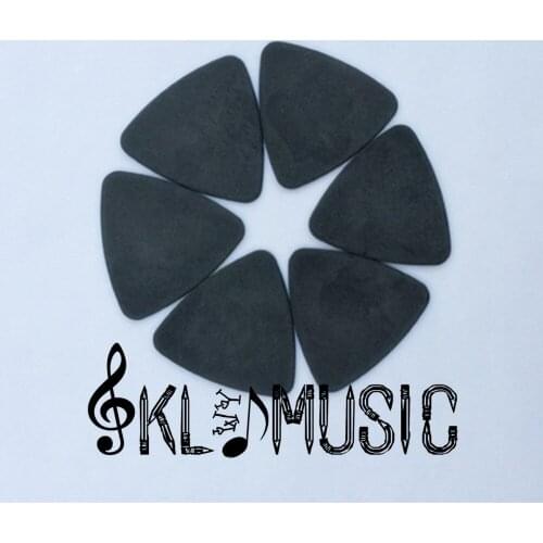 1.2MM OR 1.0MM 1000pcs/lot Black Triangular Delrin Guitar Pick Guitar Accessory