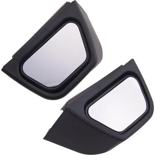 1 Pair New Black Car Rearview Blind Spot Assist Mirror ABS Fit for Suzuki Jimny 2018 2019 2020