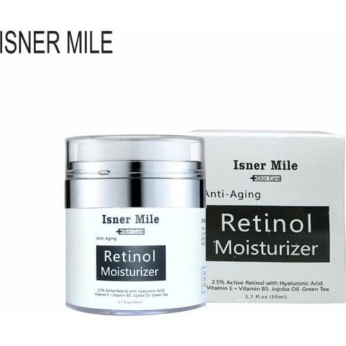 1pc 50ml 2.5% Pure Retinol Vitamin A Anti-Aging Anti-Wrinkle Removal Acne Moisturizing Skin Lift Firming Face Cream TSLM1