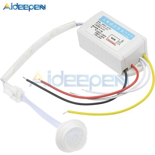 110V 220V Human Motion Body Infrared IR Sensor Automatic Light Switch Intelligent Lamp Controller Sensor For The Corridor/Stairs