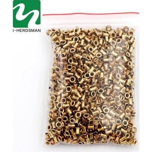 3300 Pcs Italian Beekeeping Nest Box Threading Hole Nest Box Nest Foundation Copper Eye Beekeeping Tools