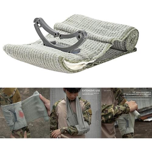 Israel Emergency Elastic Bandage First Aid Kit Hemostasis Trauma Compression Band Bandage Outdoor camping Hiking Traveling Out