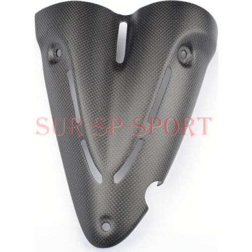 Exhaust Cover Big For Ducati Diavel 2011-15 2016 Full Carbon Fiber 100