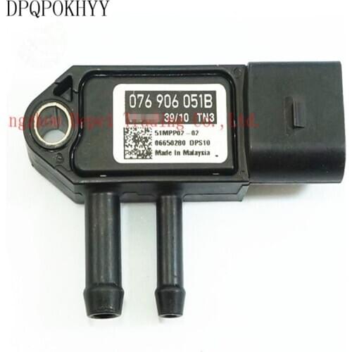 DPQPOKHYY case For Volkswagen Golf Jetta 2.0 TDI EGR Pressure Sensor 076 906 051 B