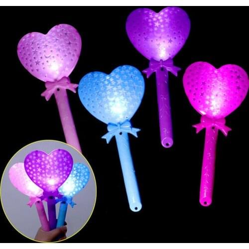 Party Fluo Neon Sticks bow-knot Love Stick luminous Festival Party Decoration Wedding Decoration Rave Accessories Cheering Props