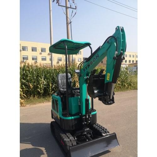 SYNBON Mini Crawler Excavator Small Digger New 1Ton Farm Garden Machinery SY601