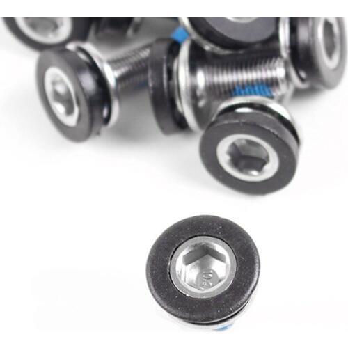 MTB Bike Fixed Gear Bicycle Aixs Screws Hexagon Square Hole Shaft Waterproof Screw Dust Crank Crankset Cycling Parts