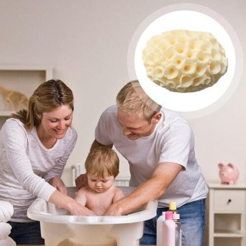 Natural Sponge Baby Shower Bath Cotton Scrub Bath Clean Body Brush Massager Bath Sponge Dead Exfoliating Bath Clean Remover M1M6