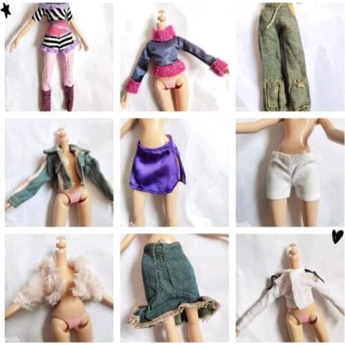 Clothes for 30cm Doll Bratz Doll Monster High School Doll Clothes Skirt Suit Replacement Play Clothes Wave5