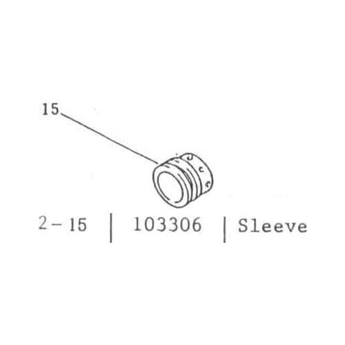 ORIGINAL MARUYAMA pump replacement, 103306 pressure control cage MS-160 MS-161 MSD-40
