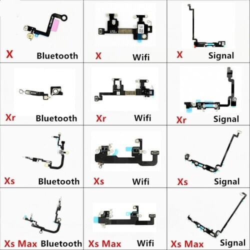 Original Bluetooth NFC WI-FI GPS Signal Antenna Connector Ribbon Flex Cable Replacement Repair Parts For iPhone XS Max X XR 11