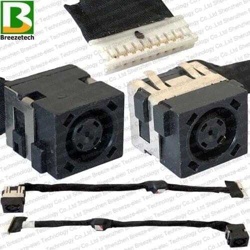 Original Laptop DC POWER JACK socket Cable charging connector for Dell Alienware M15X 15 R1 15 R2 R3 AW15R1 0784VK DC30100TN00