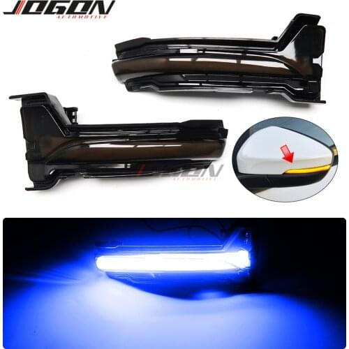 Pair LHD For FORD Focus 4 2019 2020 LED Dynamic Turn Signal Light Side Mirror Sequential Indicator Blinker Lamp