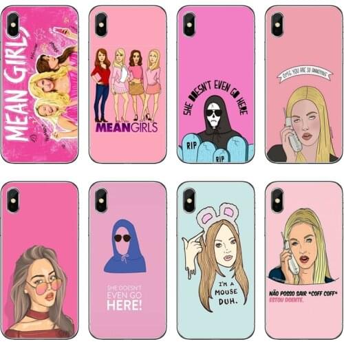 Karen mean girls Cartoon Silicone Phone Case For Huawei P30 P20 Pro P10 P9 P8 Lite Y5 Y6 Y7 Y9 Prime P Smart Plus 2018 2019