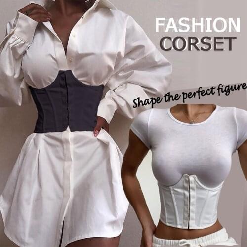 Women Ultra Super Wide Belt Elastic Corset Belt Fashion Wide Waist Belt Ladies Bustiers Clothing Accesoories