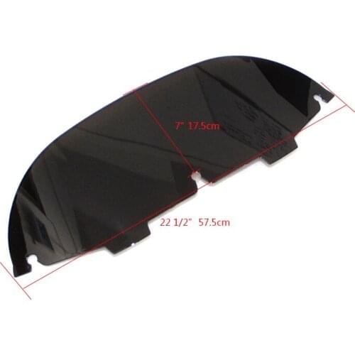 For Harley 7'' 2004-2013 Motorcycle Accessories Windshield Windscreen Smoke