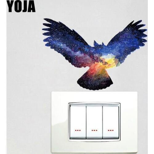 YOJA Beautiful Owl Flight Decor Switch Living Room Bedroom Wall High Quality 10SS0035