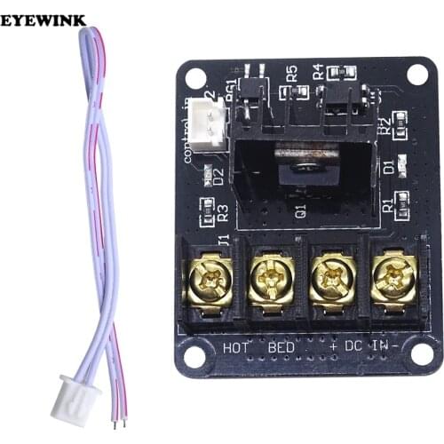 3D Printer parts hot bed Power expansion board / Heatbed power module / MOS tube high current load module Printing part Board