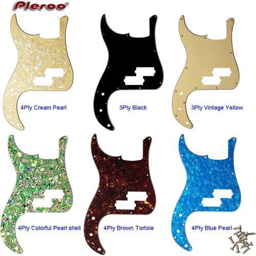 Guitar Parts Quality Electric Guitar Pickguard - For Left Handed USA / Mexico Fd Standard P Bass Guitar Pickguard Scratch Plate