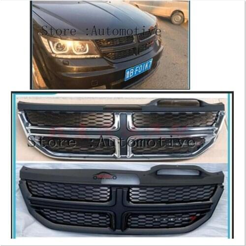 For Dodge Journey 2009-2016 10 11 12 13 14 15 Black Front Grill Bumper Radiator Upper Grille