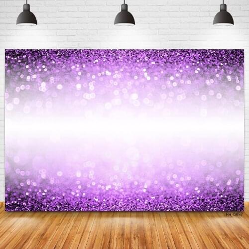 Customize Glitter Dot Photography Backdrops Light Bokeh Banner Backgrounds For Photo Studio Photophone Baby Princess Photocall