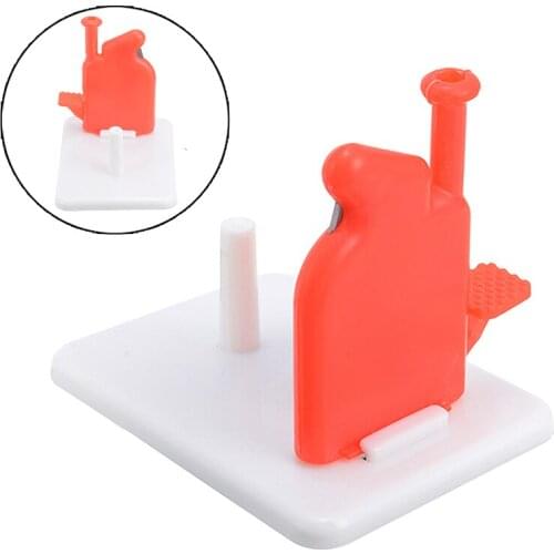 Plastic Convenient Automatic Needle Threader Thread Guide Elderly Use Pot Type Sewing Tool Hand Sewing Craft Tool